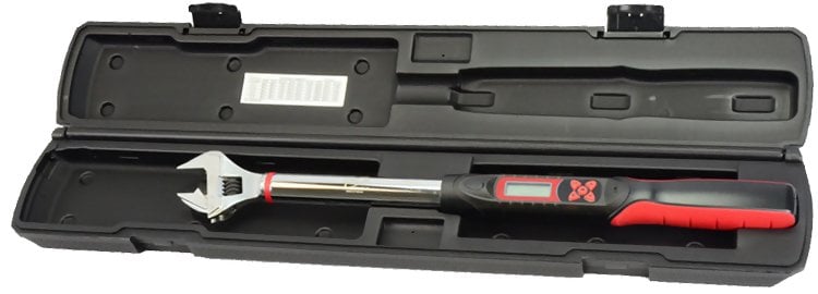 Checkline DAW-60N Digital Adjustable Torque Wrench, 60 Nm / 530 lb-in / 44 lb-ft, 5-27mm drive
