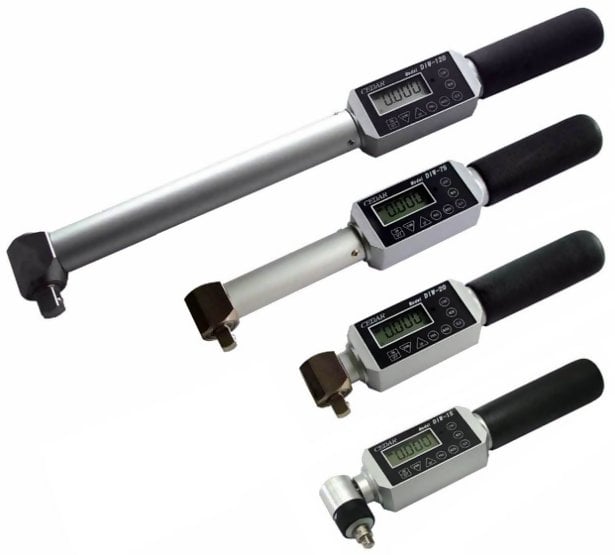 Cedar DIW-15 Lightweight Digital Torque Tester / Wrench, 1/4" Drive, Capacity 130 lbf-in