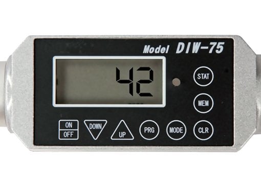 Cedar DIW-15 Lightweight Digital Torque Tester / Wrench, 1/4" Drive, Capacity 130 lbf-in
